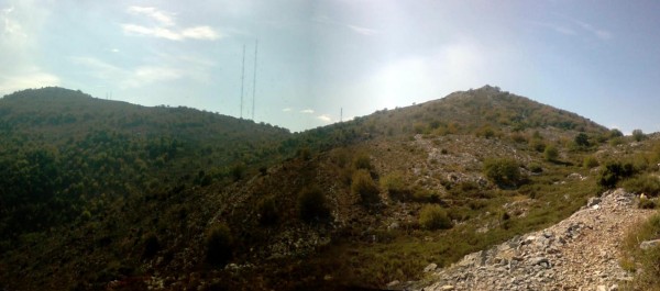 #2 Cime de Galian et de Morgelle : Petit panorama sur la première partie de la descente Cime de Galian et de Morgelle : Petit panorama sur la première partie de la descente