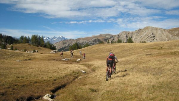 Sous le lac du Lauzet : Ambiance automnale