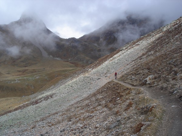 #3 Zigual : Montée au col de la Ponsonnière. Zigual : Montée au col de la Ponsonnière.