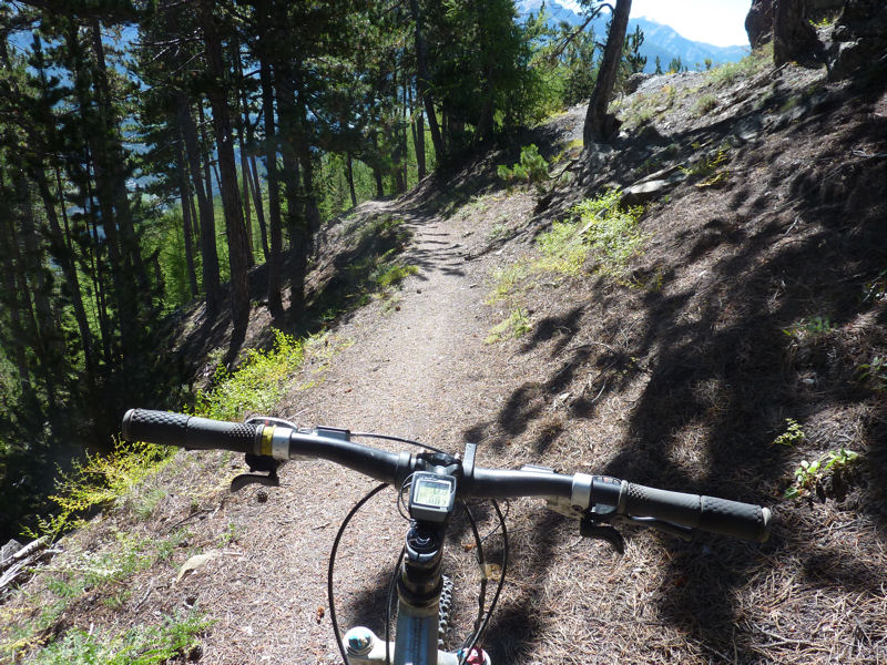 Sentier de Belmont : Beau passage bien lisse