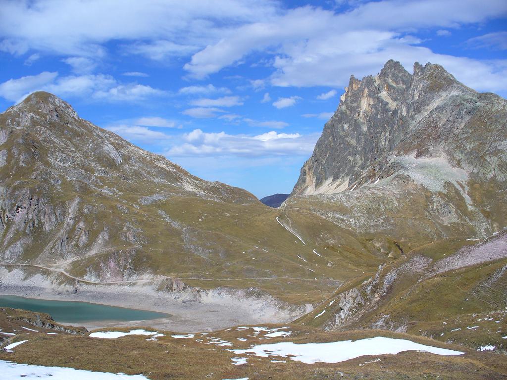 #10 Col des Cerces : Vue sur le col de la Plagnette Col des Cerces : Vue sur le col de la Plagnette