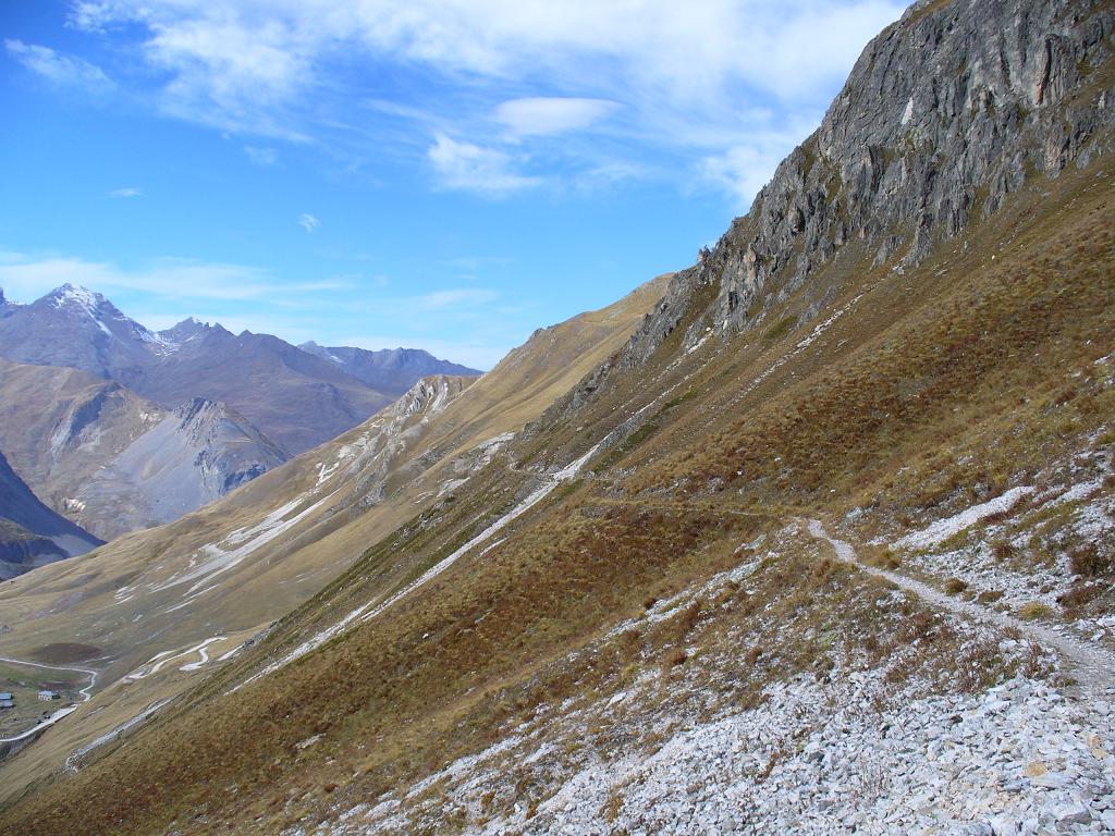 #17 Col des Cerces : Retour aux Rochilles par le sentier balcon Col des Cerces : Retour aux Rochilles par le sentier balcon