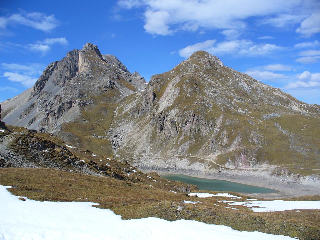 #11 Col des Cerces : Lac du Grand Ban, Pic de l Col des Cerces : Lac du Grand Ban, Pic de l'Aigle