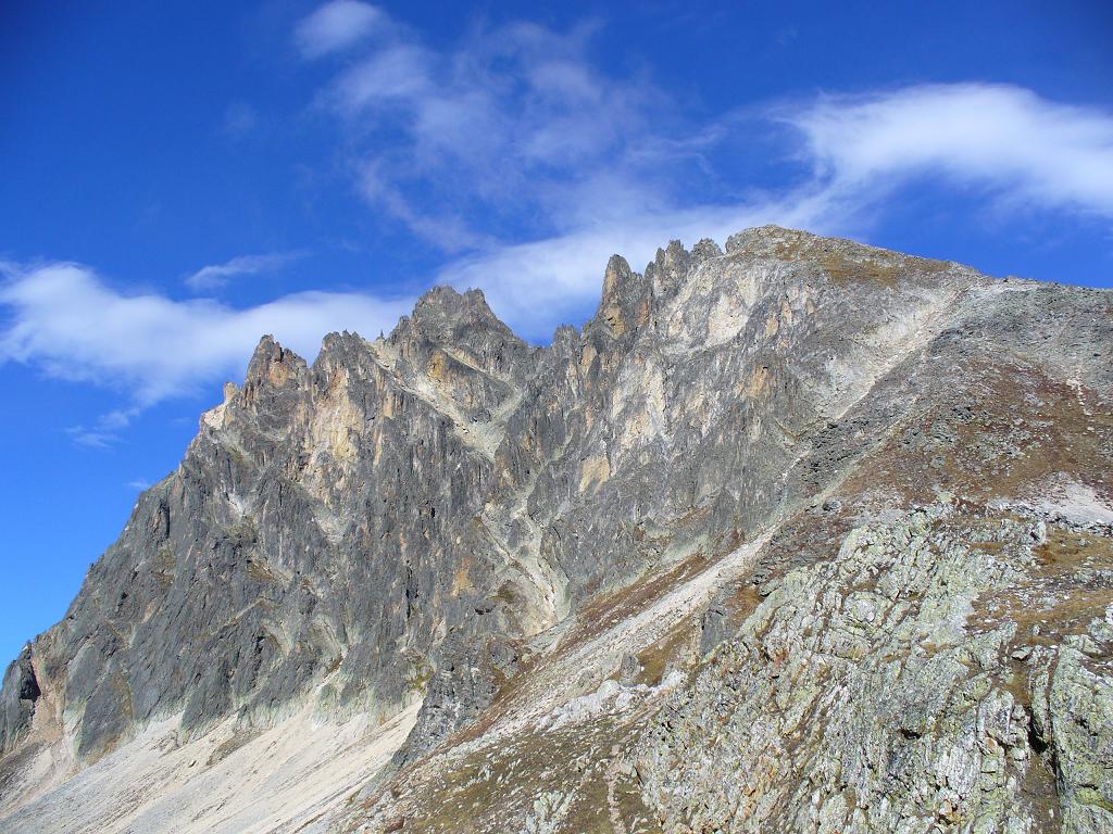 #24 Col de la Plagnette : Aiguille Noire Col de la Plagnette : Aiguille Noire