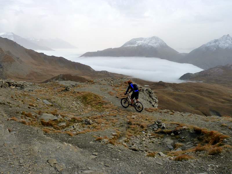 Mont Froid : On attaque la descente