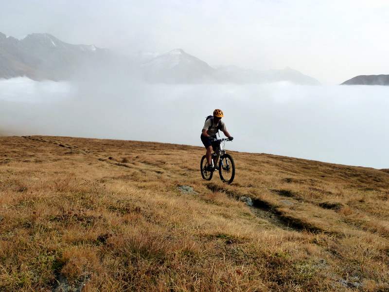 Mt Cenis : Sortie du brouillard