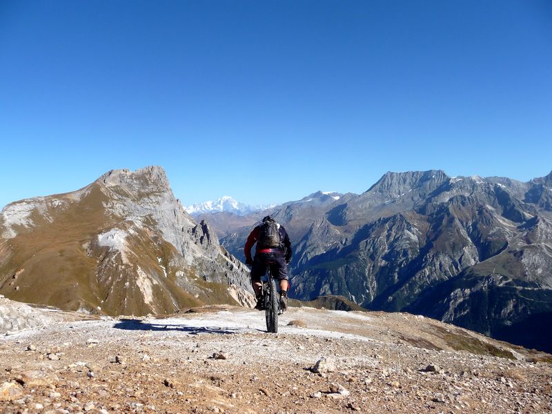 #4 Monts-Blancs : Descente du Petit face au Grand Monts-Blancs : Descente du Petit face au Grand