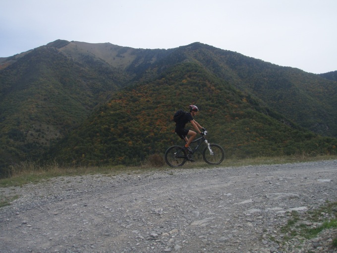 2ème montée pour rejoindre à nouveau le col de l'orme, couleur automnales