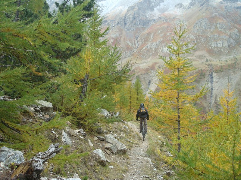 Chemin du Roy : Balcon coloré