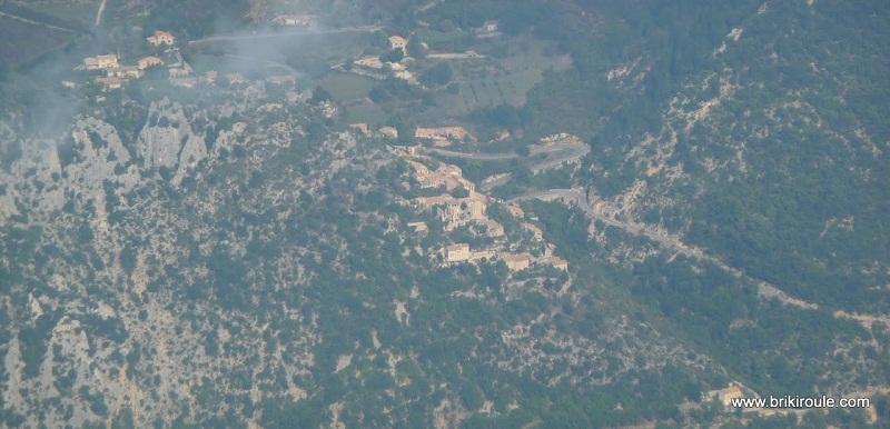 #9 Ventoux : Brantes vu d Ventoux : Brantes vu d'en haut
