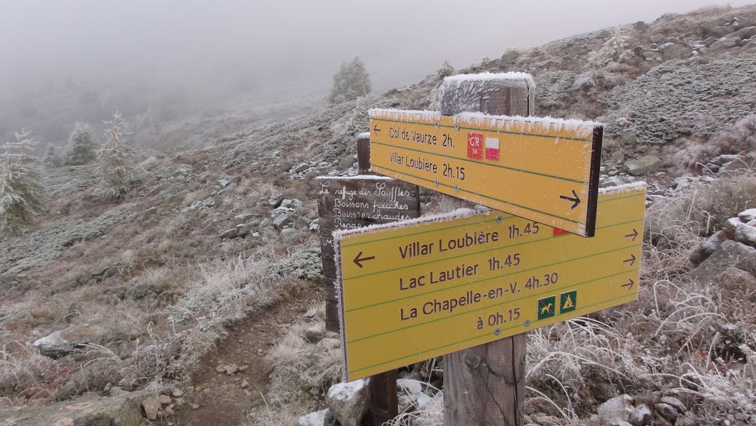 Refuge des Souffles : un peu frais n'est-ce-pas ???