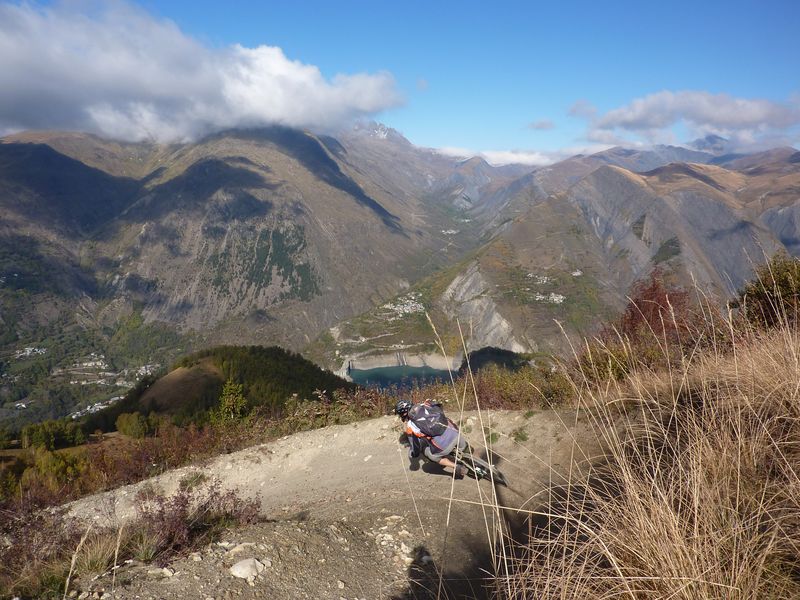 Au-dessus du Chambon : Belles couleurs