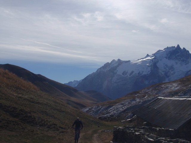 Baraque de la Bufle : fin de la piste, avec le sourire