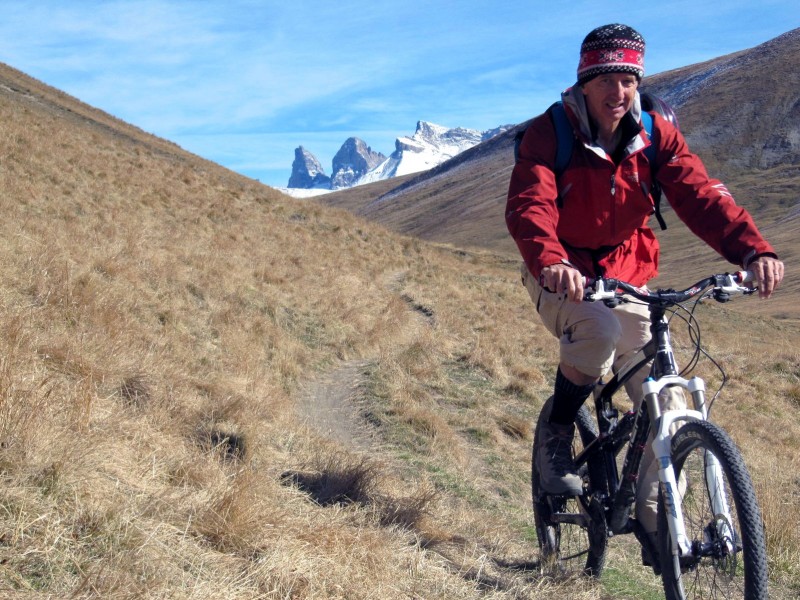 steppes d'Emparis : les Aiguilles d'Arves encore séches...mais pas Dadd!