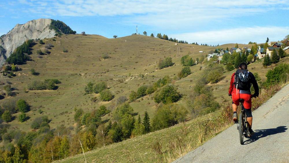 Villard Reymond : fin de la montée, pas de trace d'incendie... pour l'instant