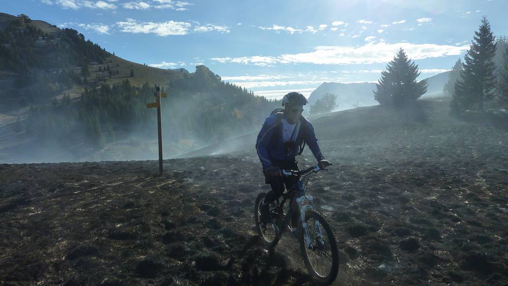 Incendie : on a l'impression d'etre sur une autre planete