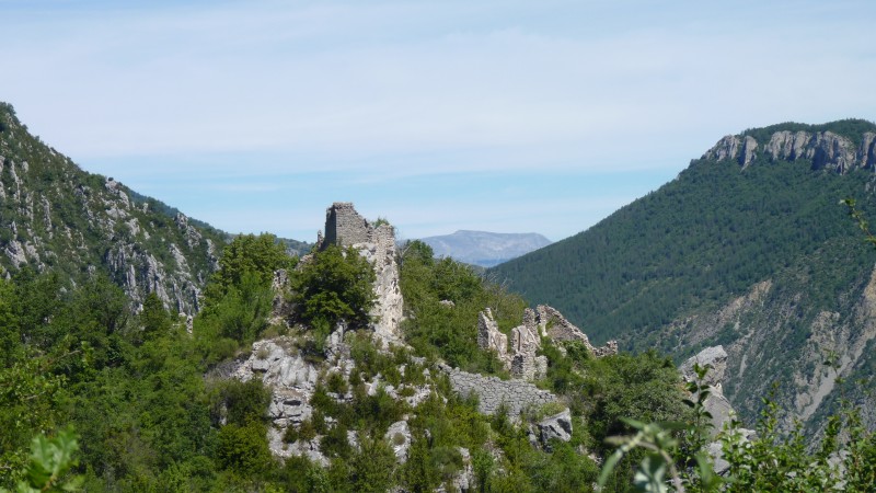 Tour de la Vallée de l'Asse : Descente du Poil...
