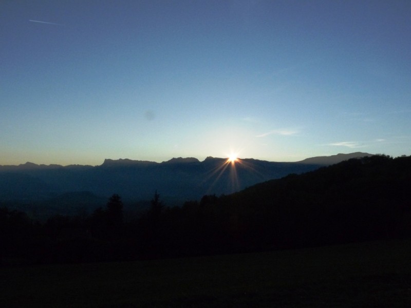 #6 Couché de soleil : sur le Vercors Couché de soleil : sur le Vercors