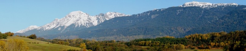 #1 Panorama : des Crêtes d Panorama : des Crêtes d'Herbeys avec quelques sommets de Belledonne bien connus.