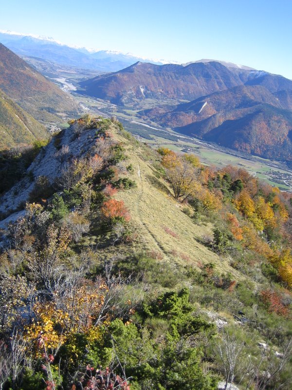 #4 Tête de Combe Chau : Crête avant le sommet Tête de Combe Chau : Crête avant le sommet