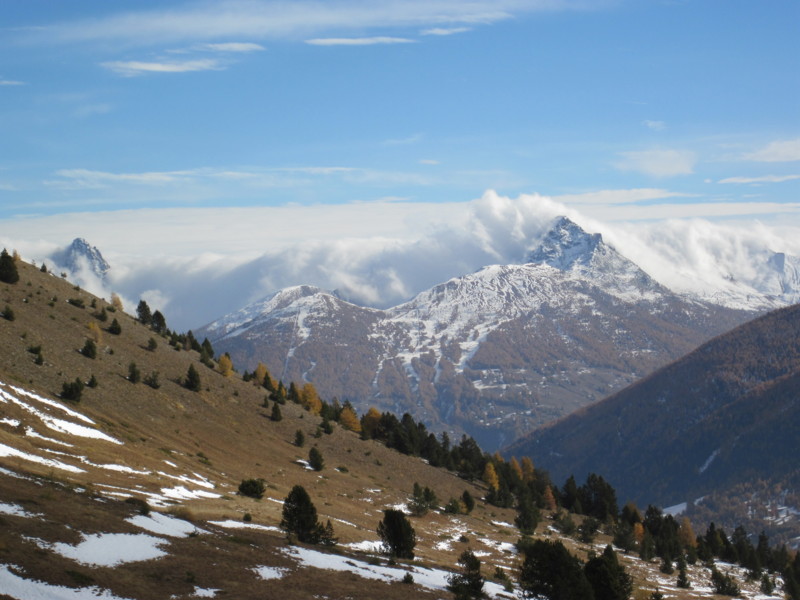 #9 Retour d Retour d'Est : les nuages poussent sur la frontière: Bric Bouchet et Pelva