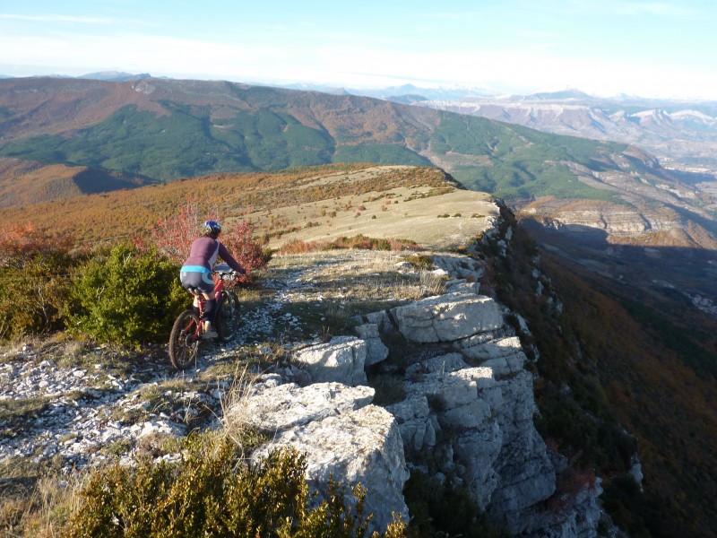 #3 Pic de St Cyr : Au début de la descente sur l Pic de St Cyr : Au début de la descente sur l'Arête Nord