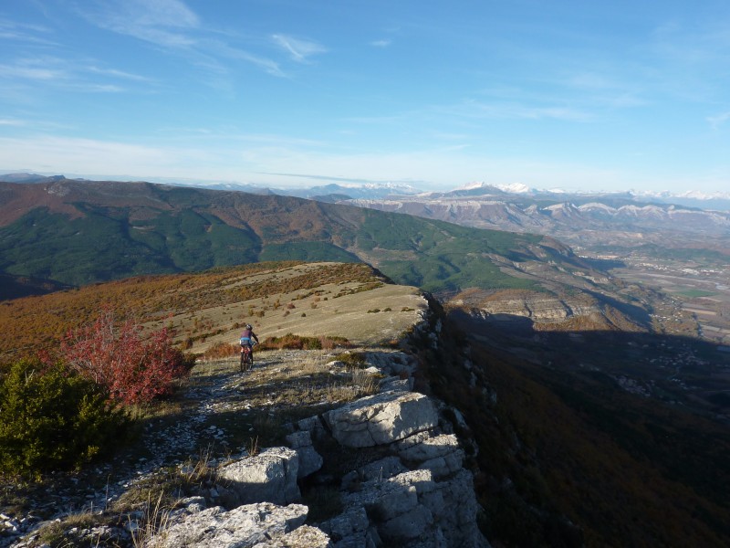 #4 Pic de St Cyr : Au début de la descente sur l Pic de St Cyr : Au début de la descente sur l'Arête Nord