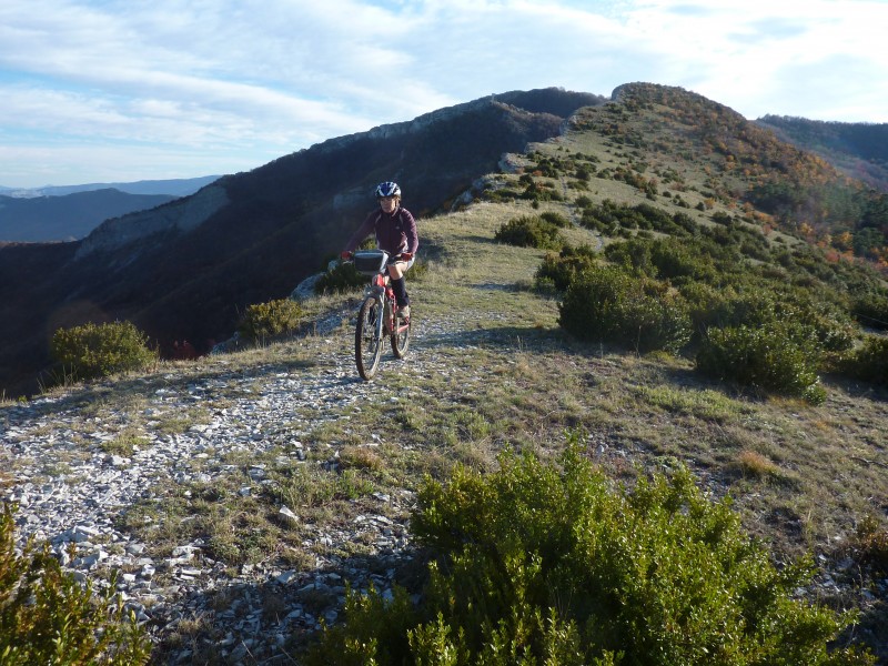 #2 Pic de St Cyr : Au début de la descente sur l Pic de St Cyr : Au début de la descente sur l'Arête Nord