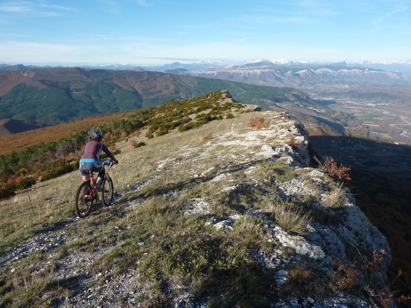 #1 Pic de St Cyr : Au début de la descente sur l Pic de St Cyr : Au début de la descente sur l'Arête Nord