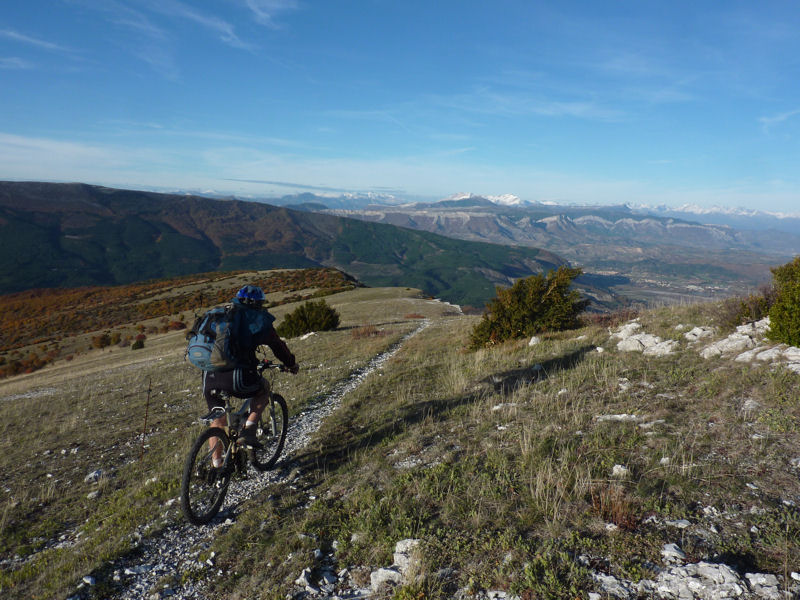 #5 Pic de St Cyr : Au début de la descente sur l Pic de St Cyr : Au début de la descente sur l'Arête Nord