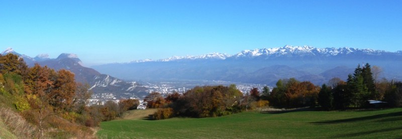 #1 Panorama : le Grésivaudan et Bellebonne. Panorama : le Grésivaudan et Bellebonne.