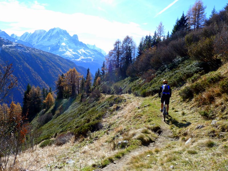 #4 Chalets de la Loriaz : On arrive dans les mélèzes Chalets de la Loriaz : On arrive dans les mélèzes