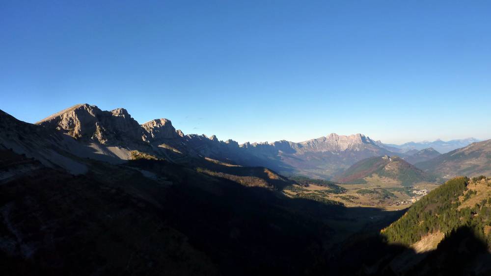 barriere Est du Vercors : de Pierre Blanche aux 2 Soeurs