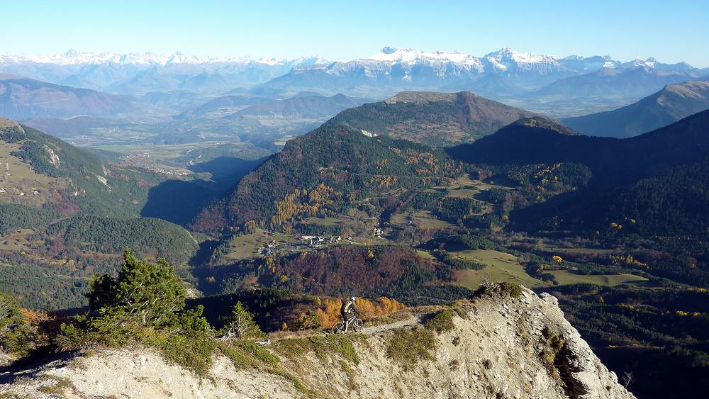 Crete de Quimquambaye : Toz apres la 1ere epingle, panorama fabuleux