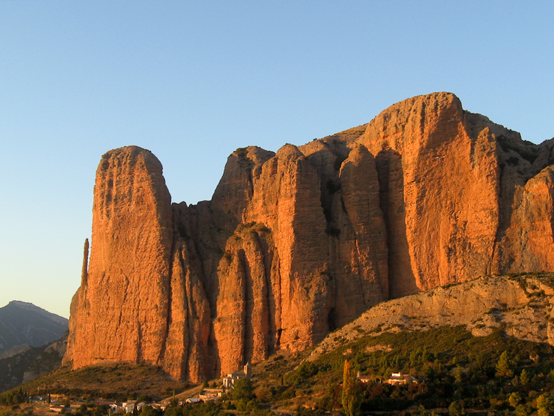 #2 Mallos de Riglos : Rien que le coucher de soleil vaut le détour ! Mallos de Riglos : Rien que le coucher de soleil vaut le détour !