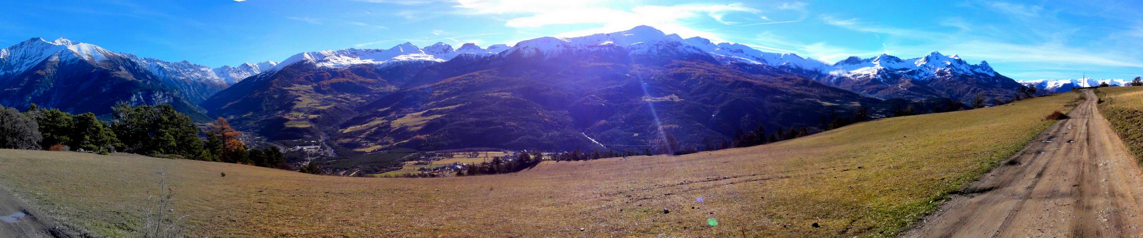 #1 Panorama pendant la montée : De la Tête de Siguret jusqu Panorama pendant la montée : De la Tête de Siguret jusqu'à Dormillouse !