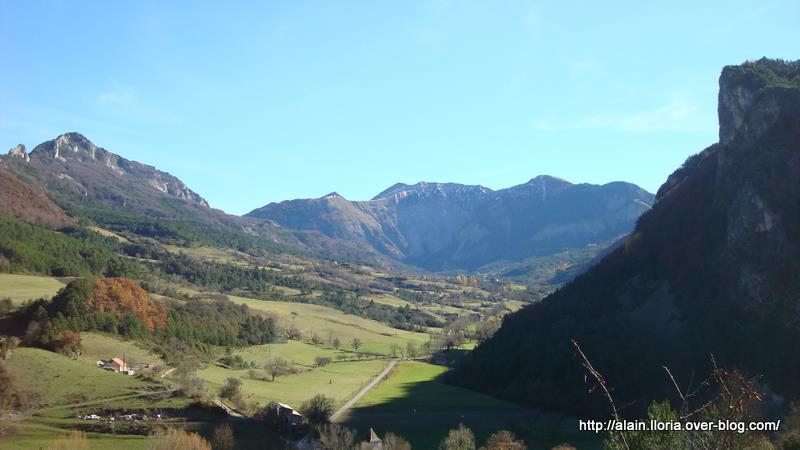 #9 Grimone : vue sur les environs de Glandage Grimone : vue sur les environs de Glandage