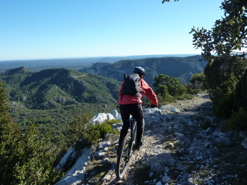 Coste Vieille : Belle vue sur le sud de l'Hérault