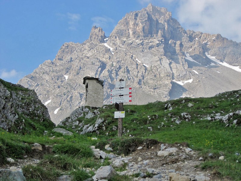 Passo della gardetta : Prato Ciorlero et le Bric Cassin