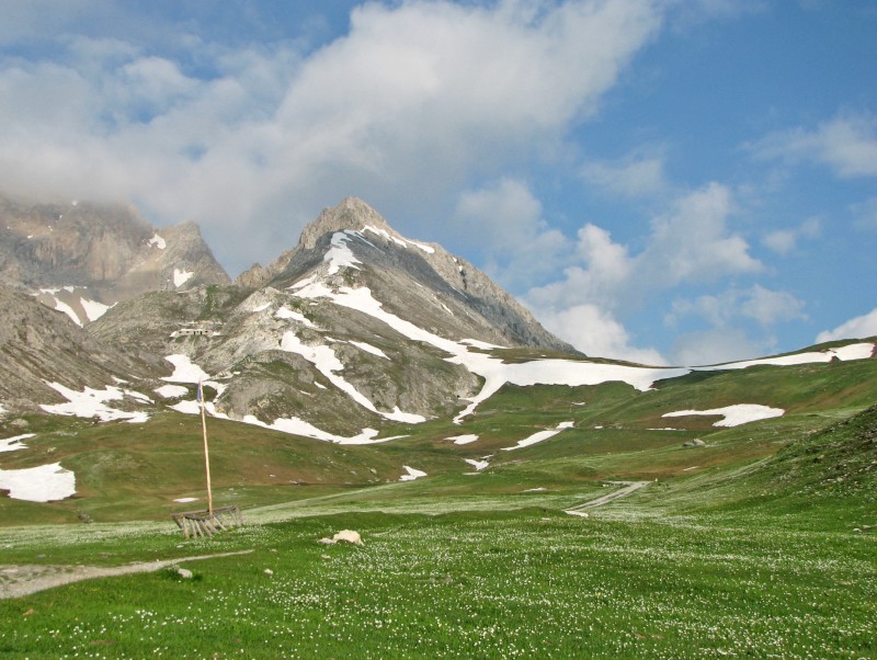 Passo della Gardetta : Le passo della gardetta à peu de distance du refuge.