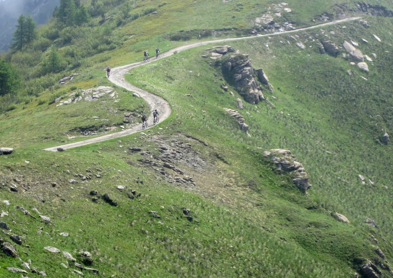 Strada dei Cannoni : A cheval entre Val Maira et Val Varaita