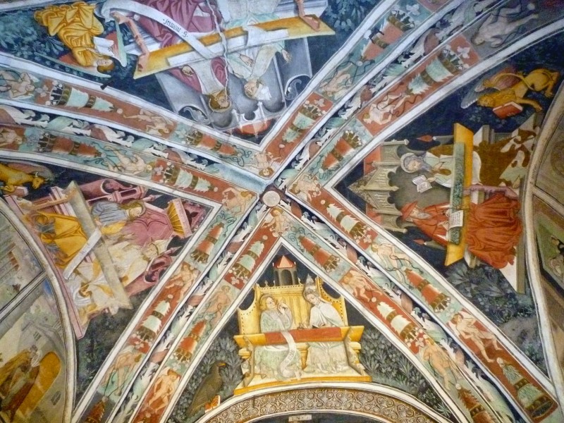 #63 Elva : Plafond du choeur Elva : Plafond du choeur