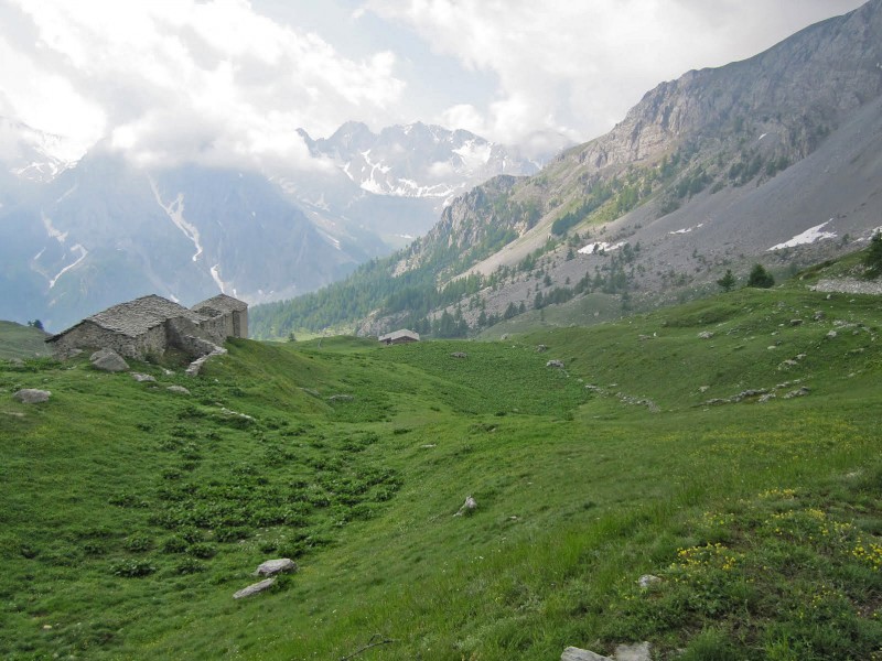 Colle Ciarbonet : Au sommet de la deuxième difficulté, le colle Ciarbonet