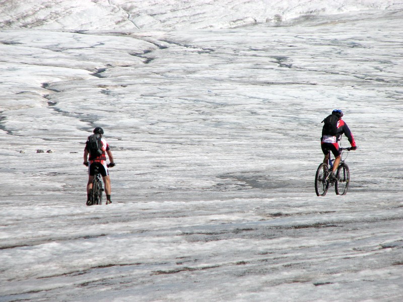 Wildstrubel 4 : Sur le glacier de la plaine morte