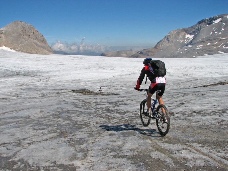 Wildstrubel 3 : Sur le glacier de la Plaine Morte