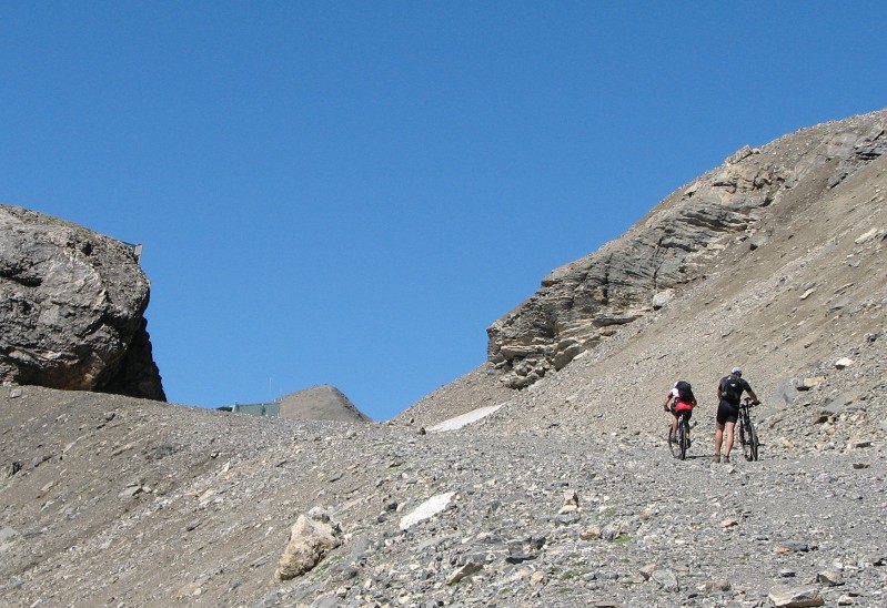 Wildstrubel 1 : Arrivée au col du Sex Mort