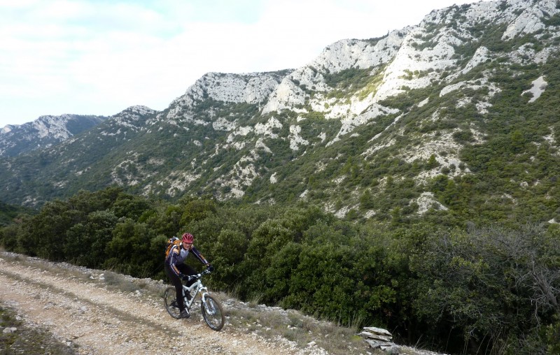 Montée régulière : du coté de l'Aire de Bosse