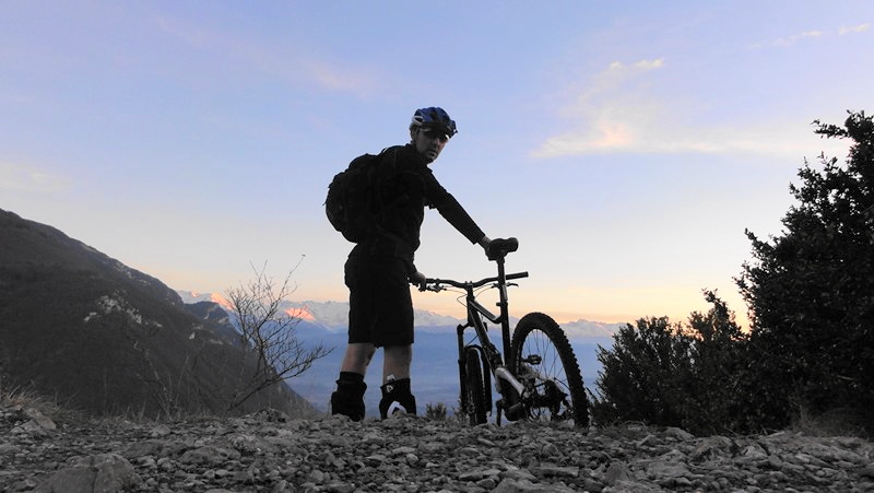 autoportrait : devant Belledonne