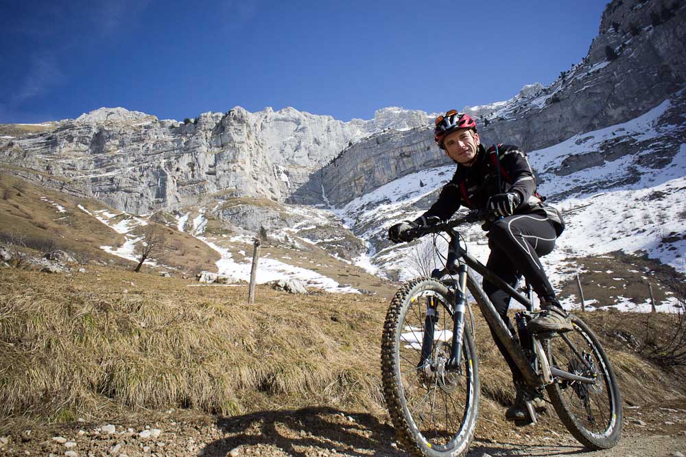 Sous la Tournette : piste bien sèche