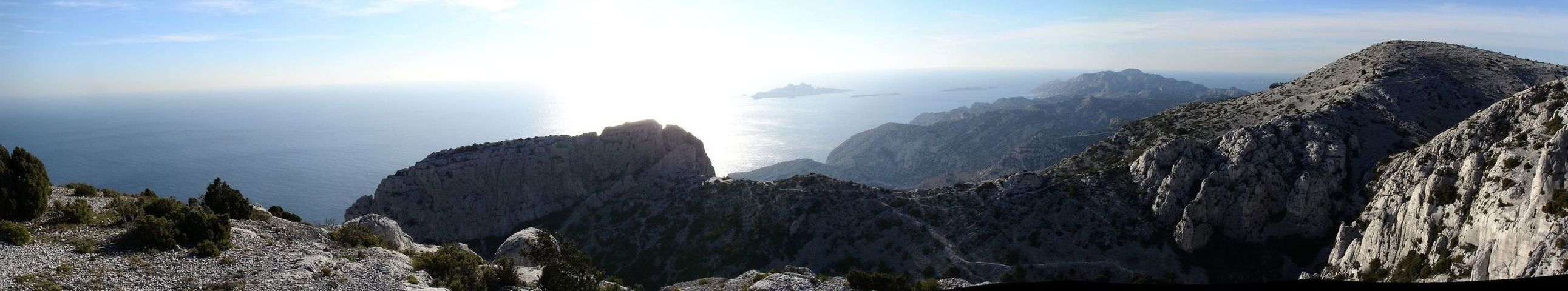 #9 Panorama : Depuis le Cap Gros: Candelle, Riou et ses petites soeurs... Panorama : Depuis le Cap Gros: Candelle, Riou et ses petites soeurs...